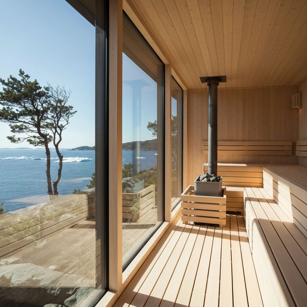 Sauna ved sjøen